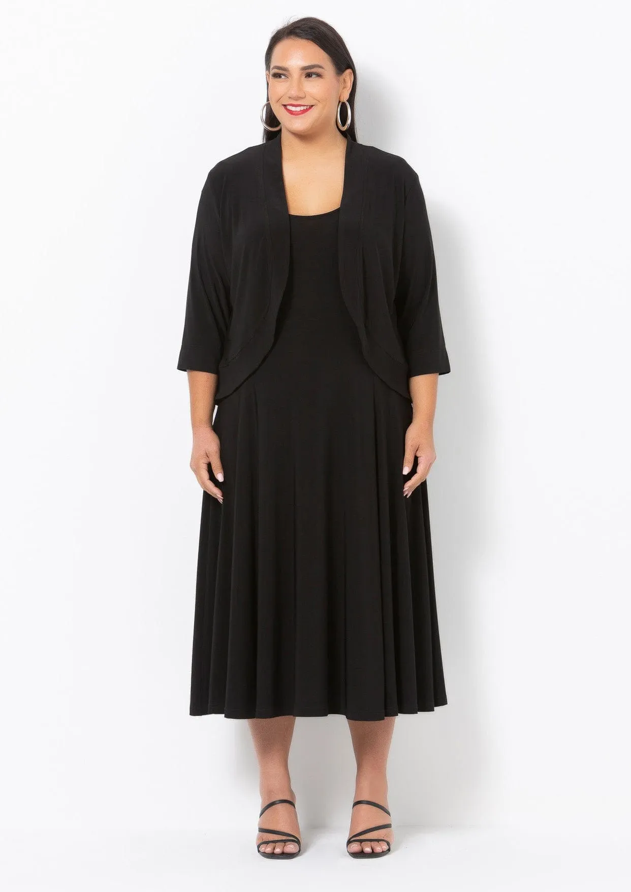 1046 Jersey Panel Dress