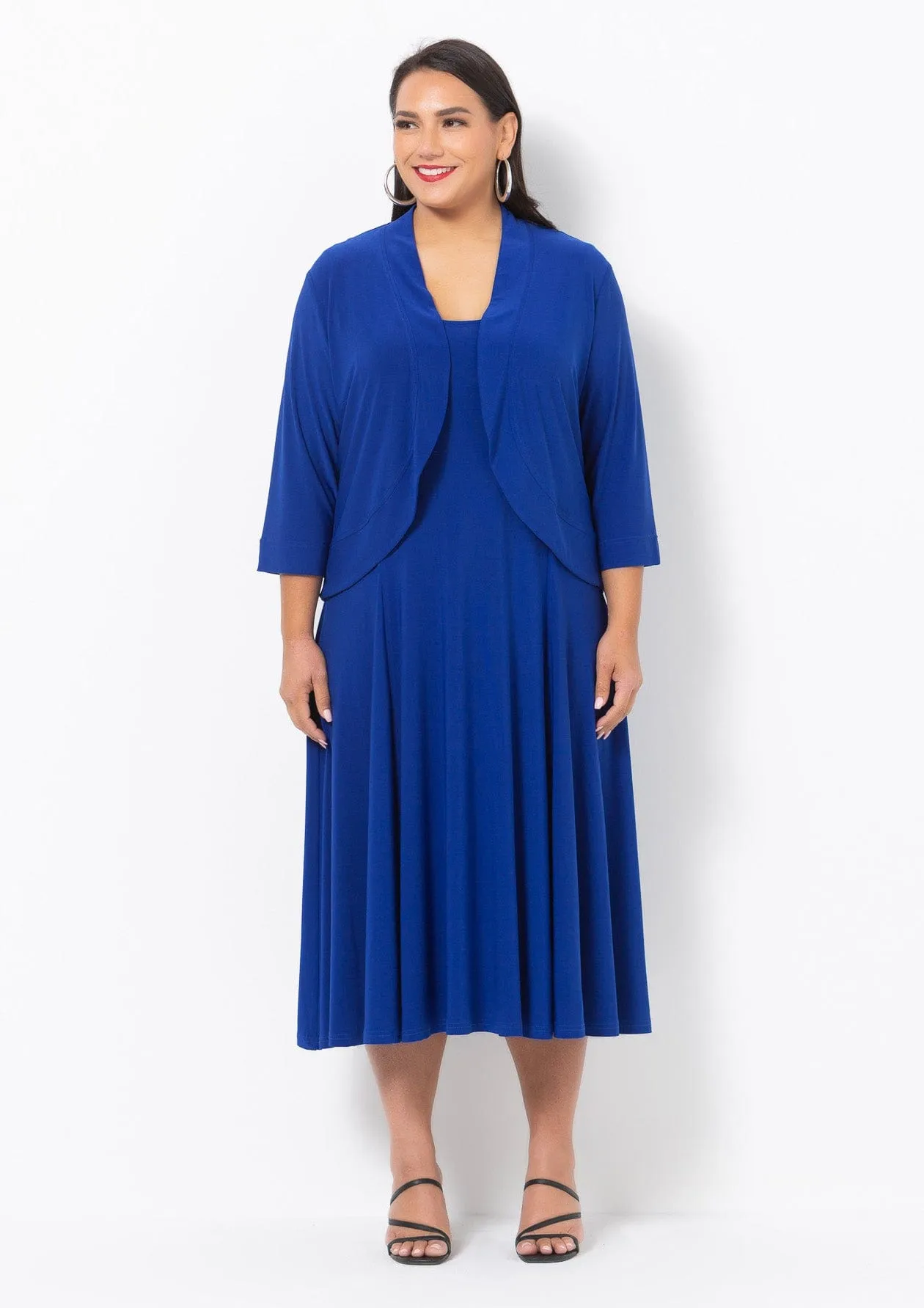 1046 Jersey Panel Dress