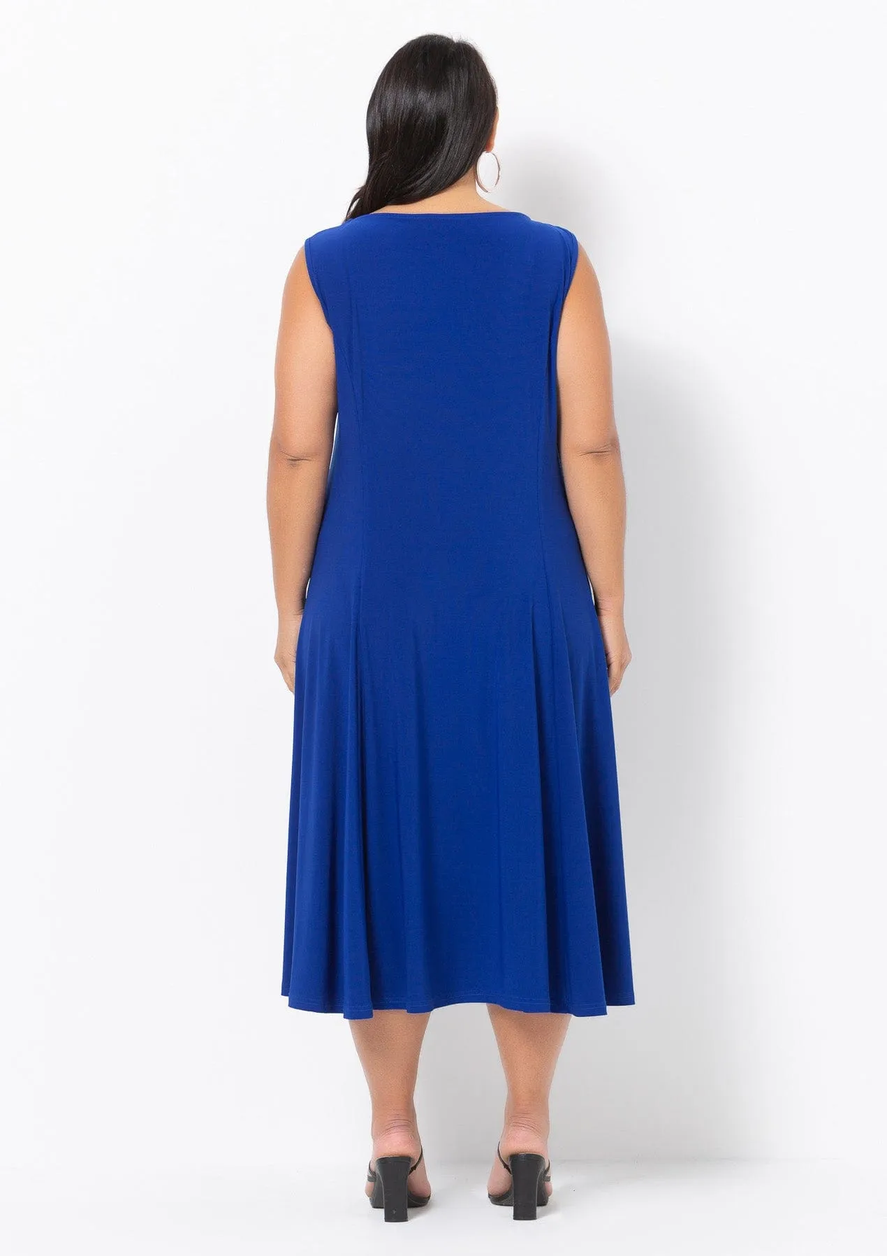 1046 Jersey Panel Dress