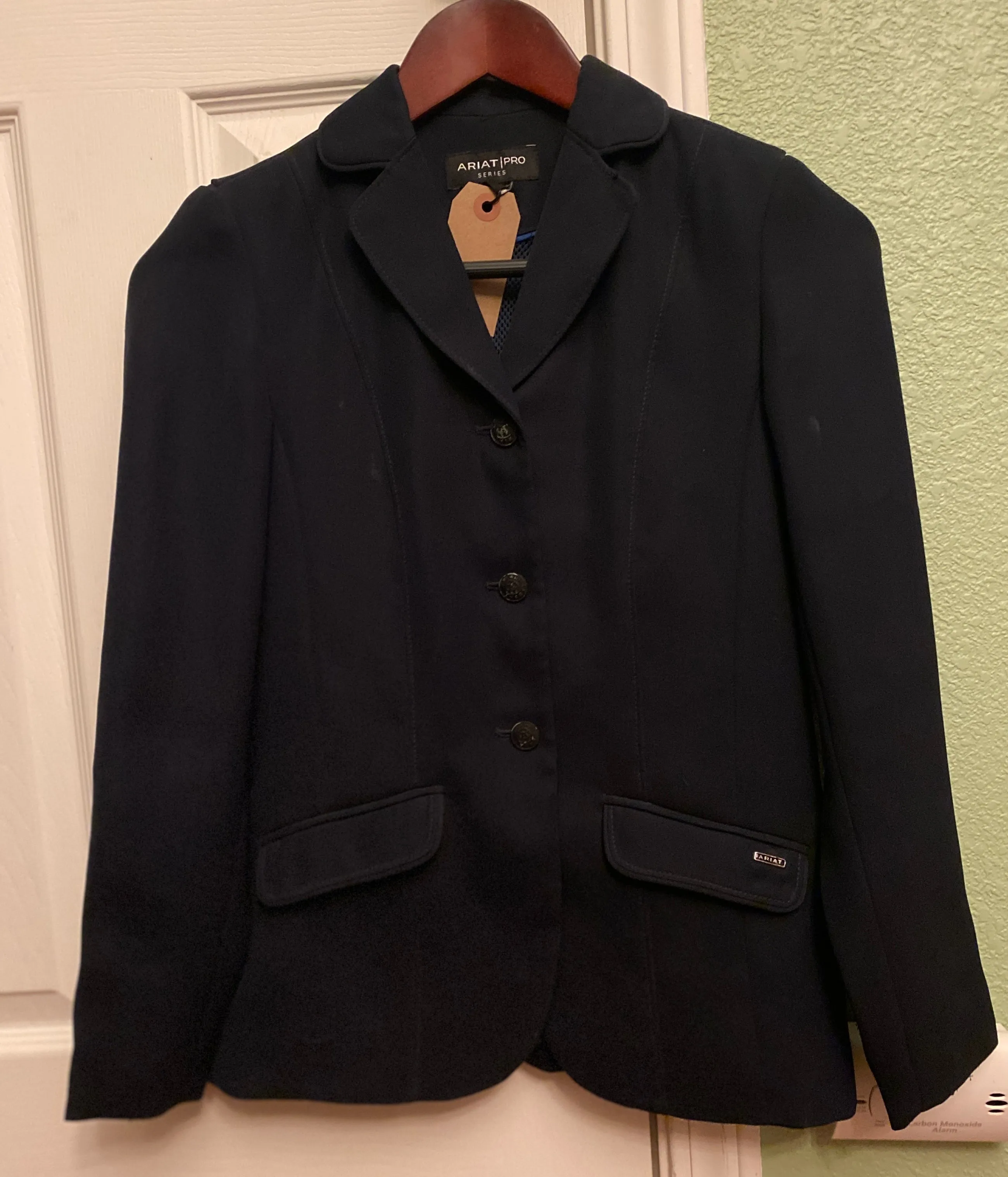 12 Kids Ariat Pro Series Navy Hunt Coat