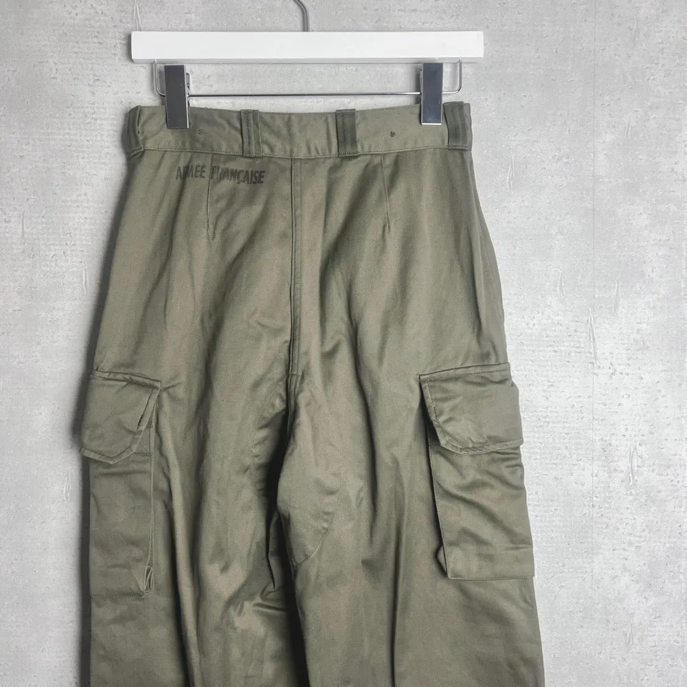 70'S FRENCH ARMY / M-64 CARGO PANTS / 68L