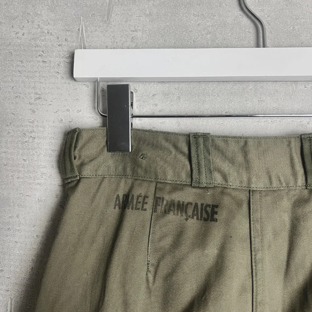 70'S FRENCH ARMY / M-64 CARGO PANTS / 68L