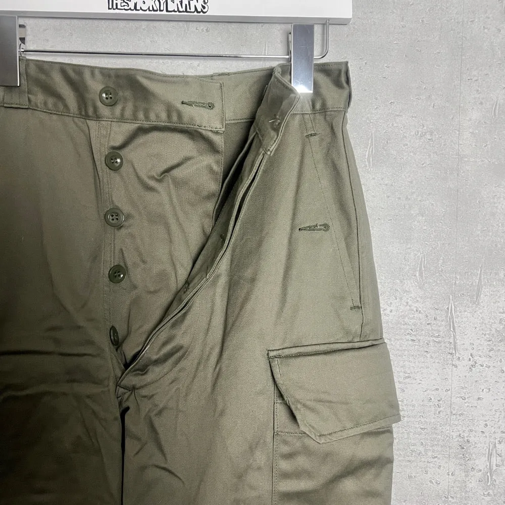 70'S FRENCH ARMY / M-64 CARGO PANTS / 68L