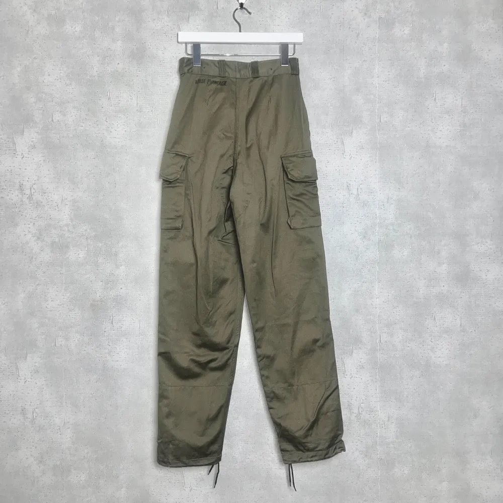 70'S FRENCH ARMY / M-64 CARGO PANTS / 68L