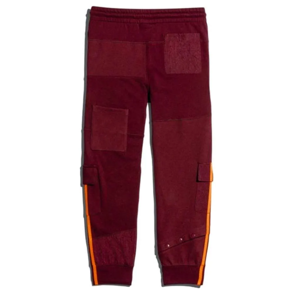 adidas Ivy Park Cargo Sweatpants Maroon/Solar Orange