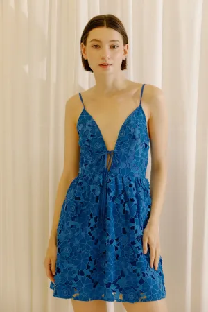 Aquafina Royal Blue Mini Dress