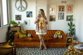 band of sunflowers t-shirt dress