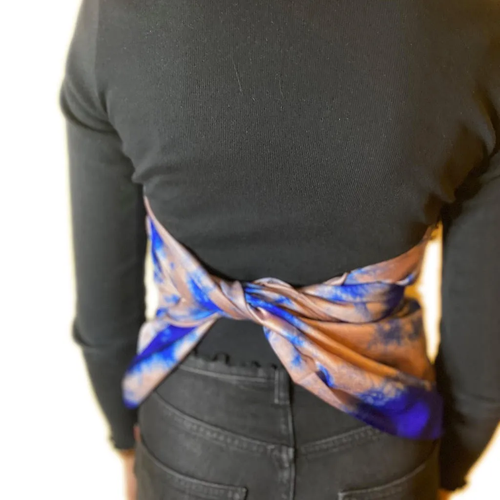 Bandra Sunset Silk Scarf