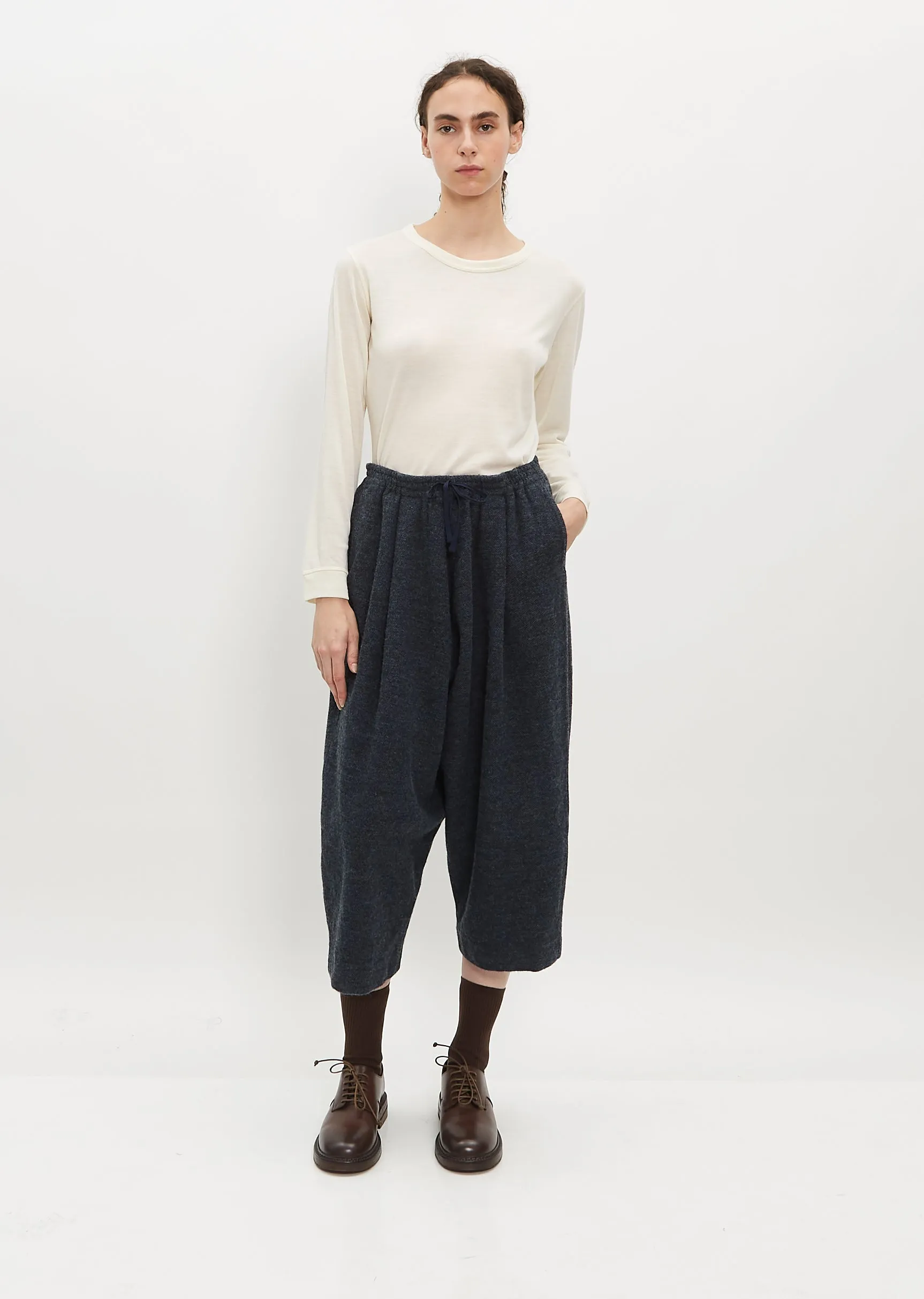 Barrel Leg Trousers