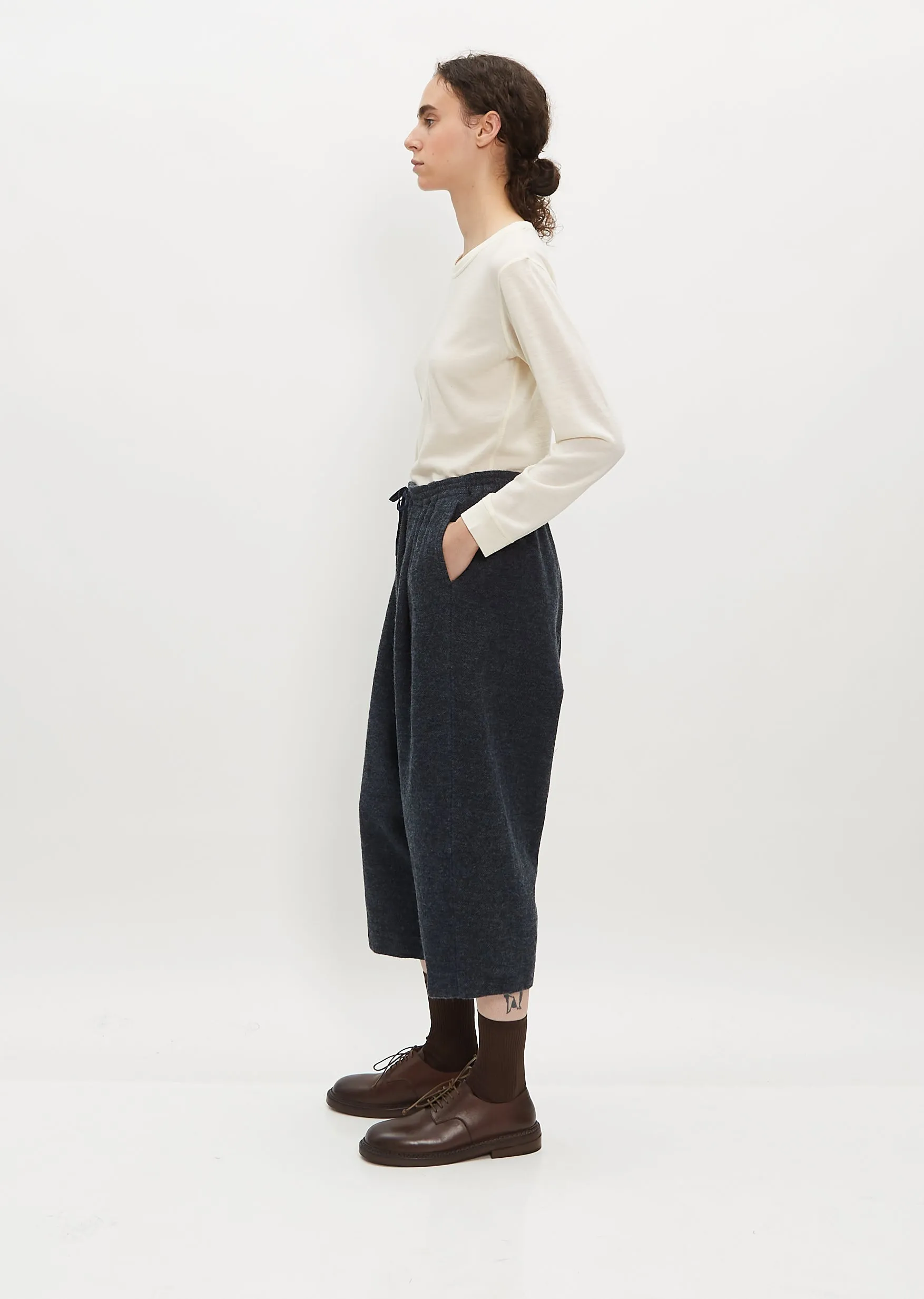 Barrel Leg Trousers