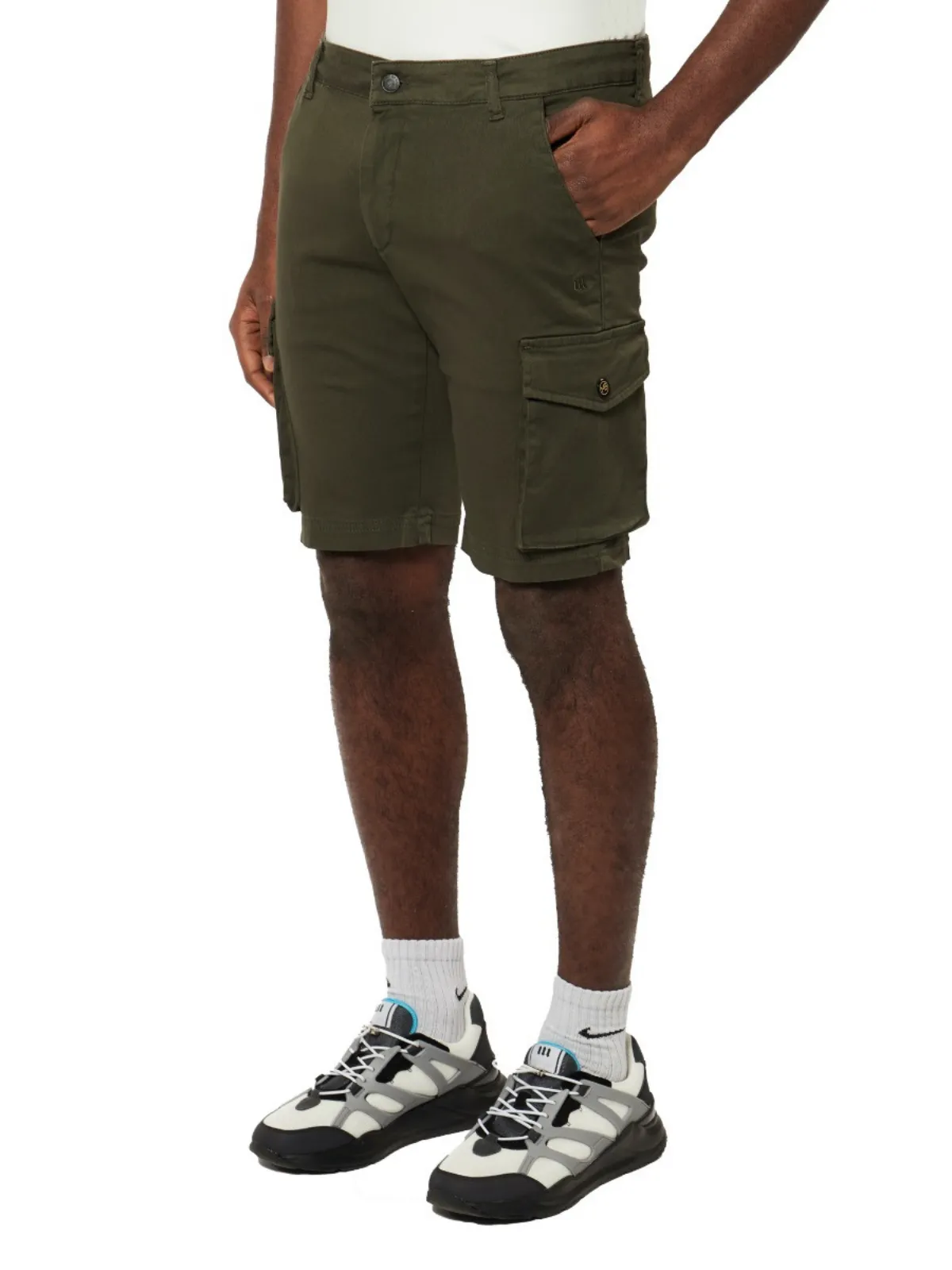 BASIC VARSITY CARGO SHORT | ARMY