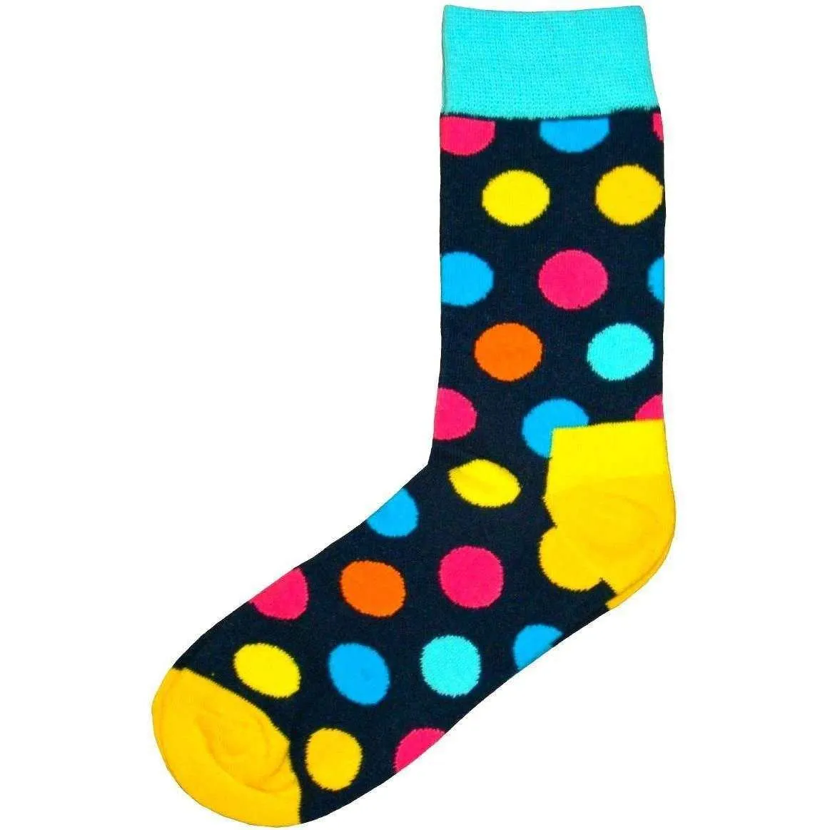 Bassin and Brown Spotted Socks - Navy/Multi-colour