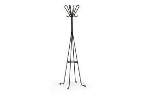 Baxton Studio Chronos Black Metal Coat Stand