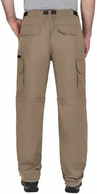 BC Clothing Men's Convertible Stretch Cargo Pants or Shorts