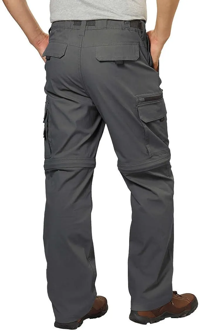 BC Clothing Men's Convertible Stretch Cargo Pants or Shorts