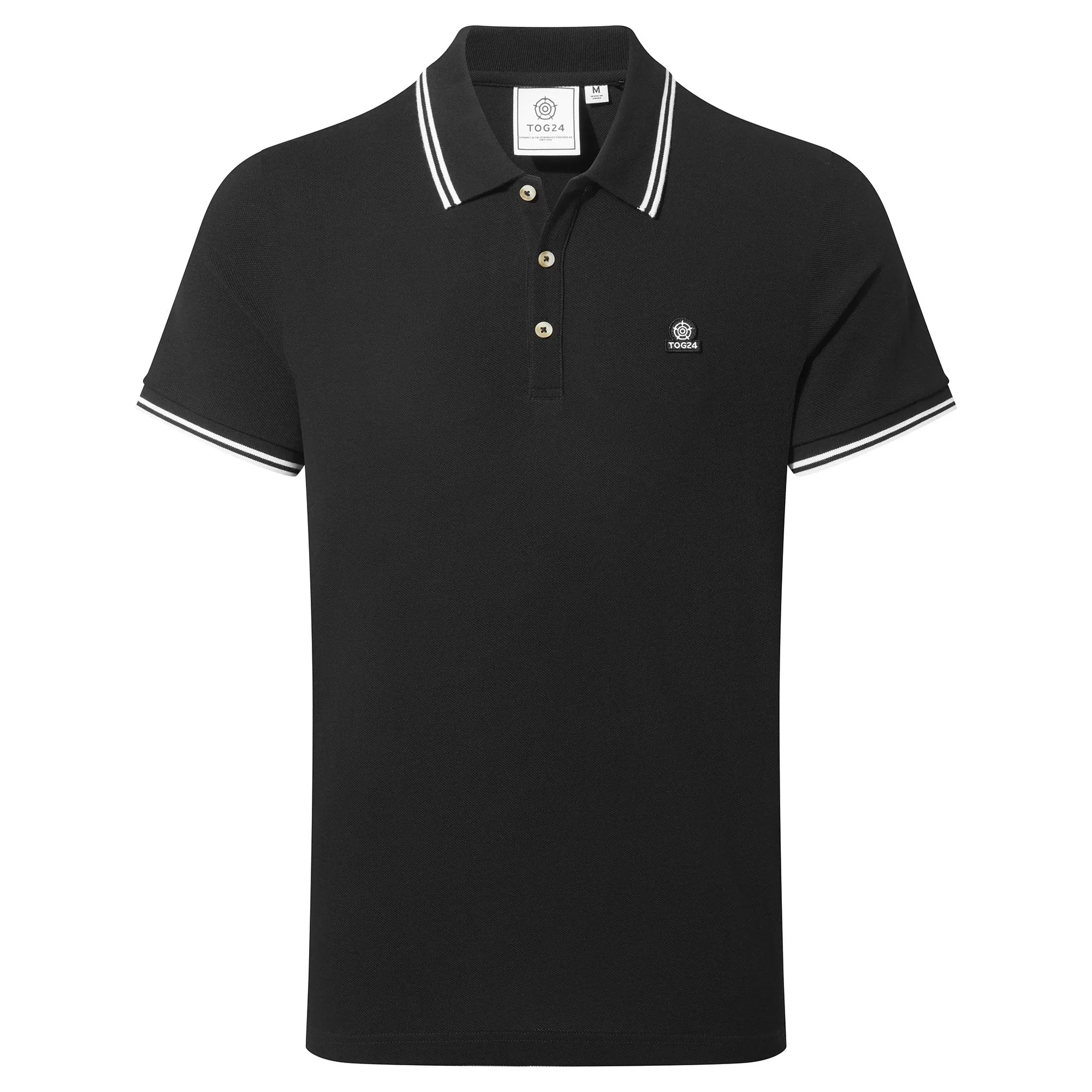 Biston Mens Polo Shirt - Black