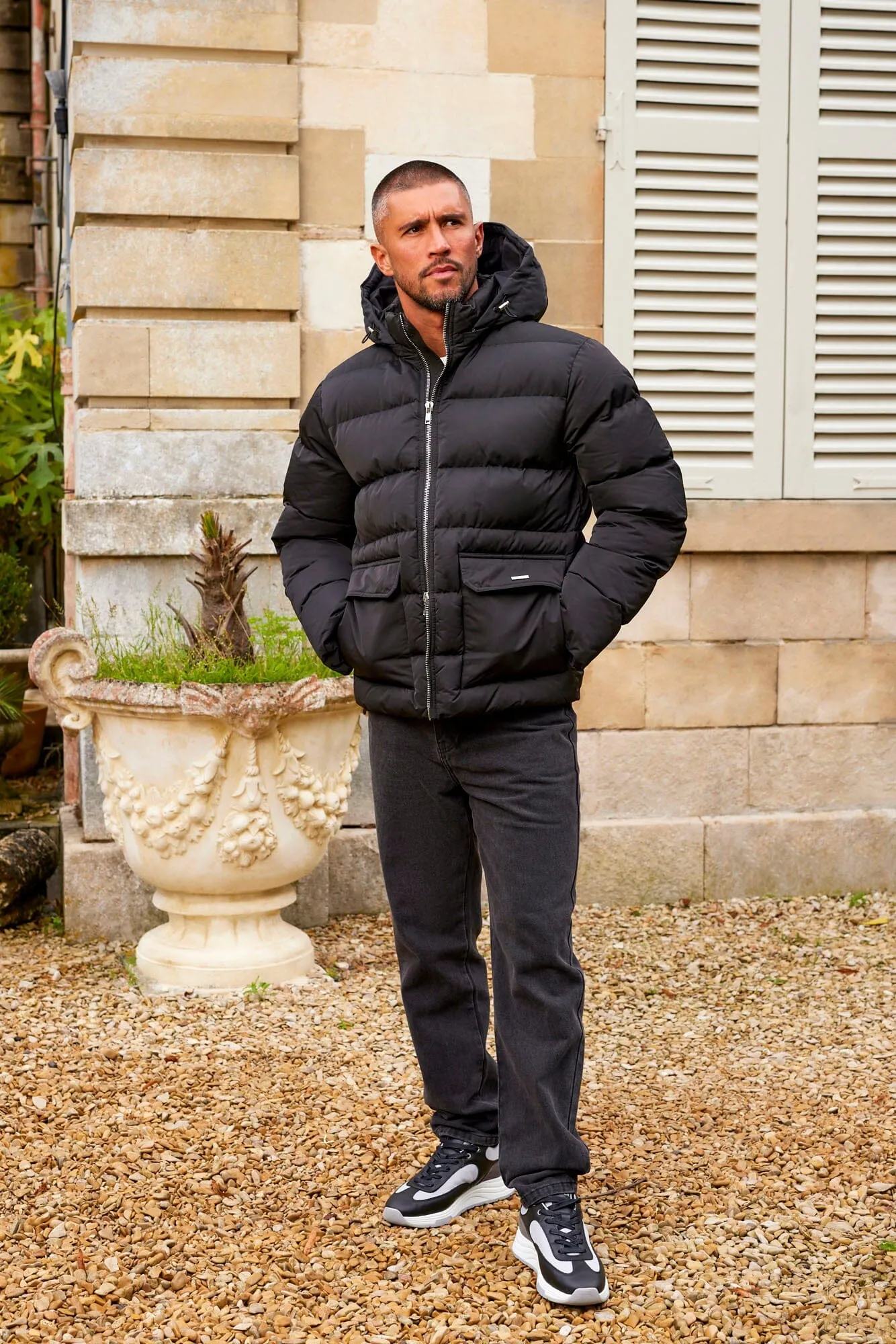 Black Premium Puffer