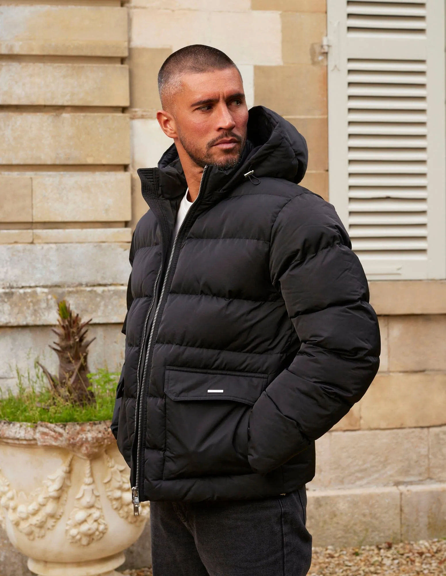 Black Premium Puffer