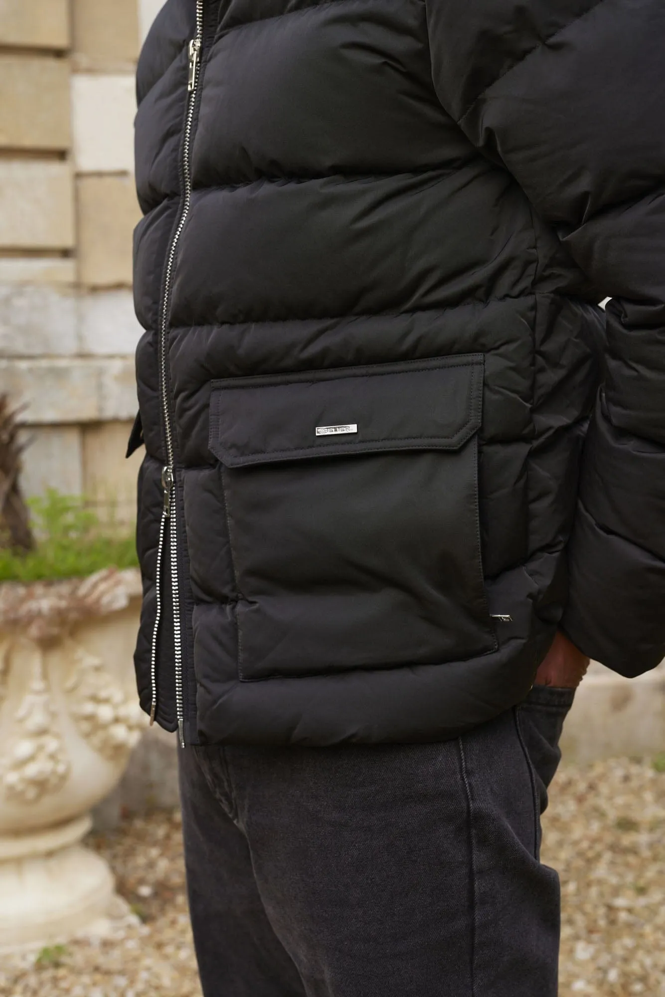 Black Premium Puffer