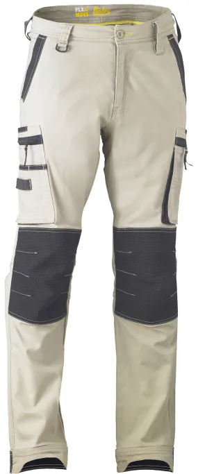 BPC6330 Bisley Flex & Move™ Stretch Utility Zip Cargo Pants - Stout