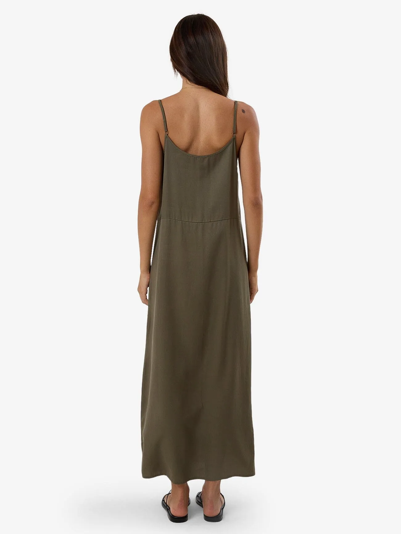 Breezy Slip Dress - Tarmac