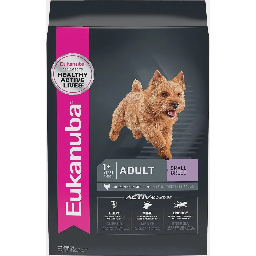 BUNDLE DEAL: Eukanuba Adult Small Breed Chicken Dry Dog Food