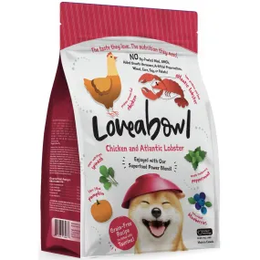 'BUNDLE DEAL': Loveabowl Chicken & Atlantic Lobster Grain Free Dry Dog Food