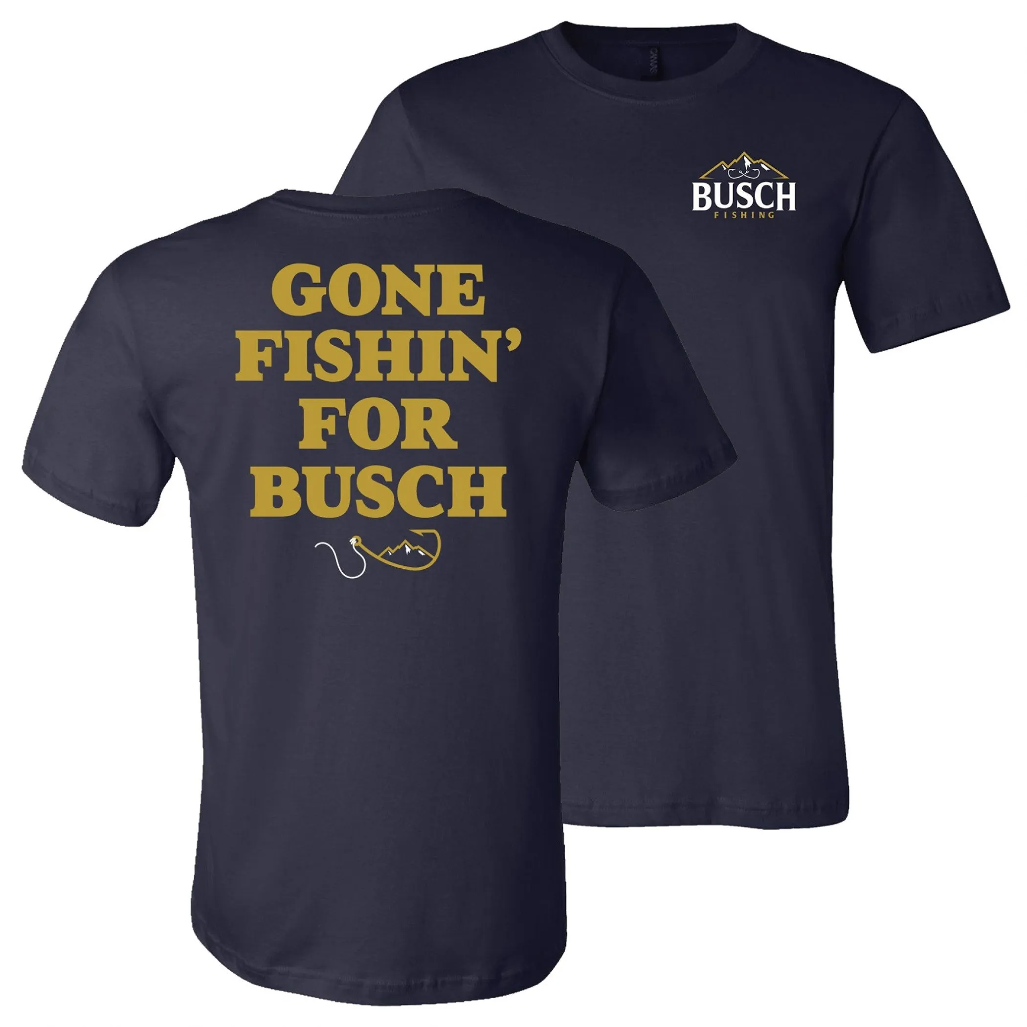 Busch Gone Fishing T-Shirt