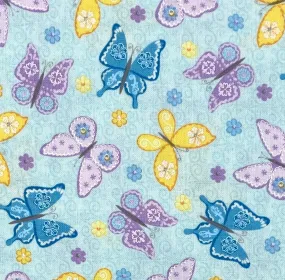 Butterflies | Happy Spring | Quilting Cotton