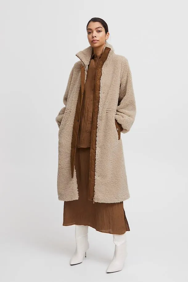 Byoung Faux Shearling Coat