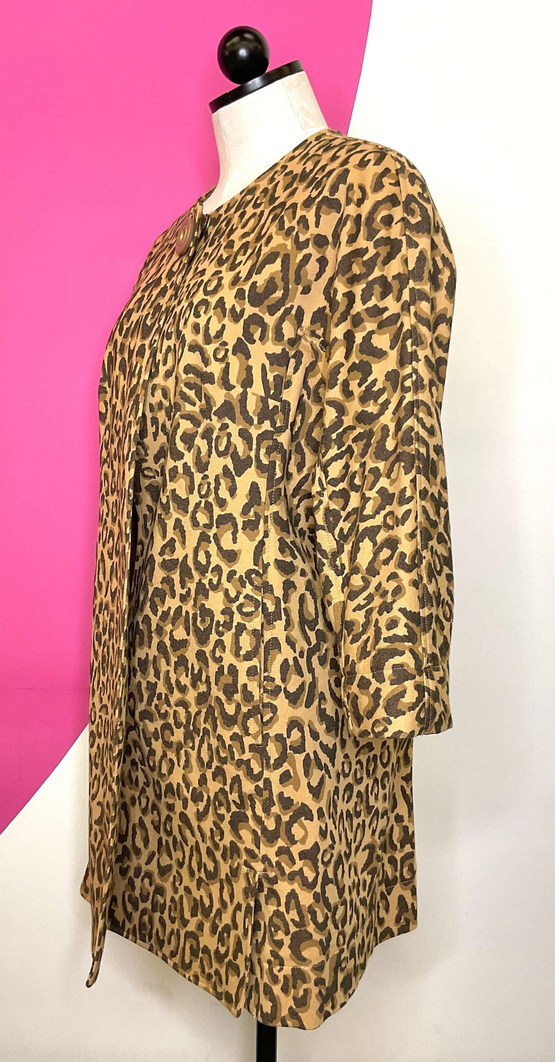 CABI LEOPARD ESTATE JACKET - XS/S