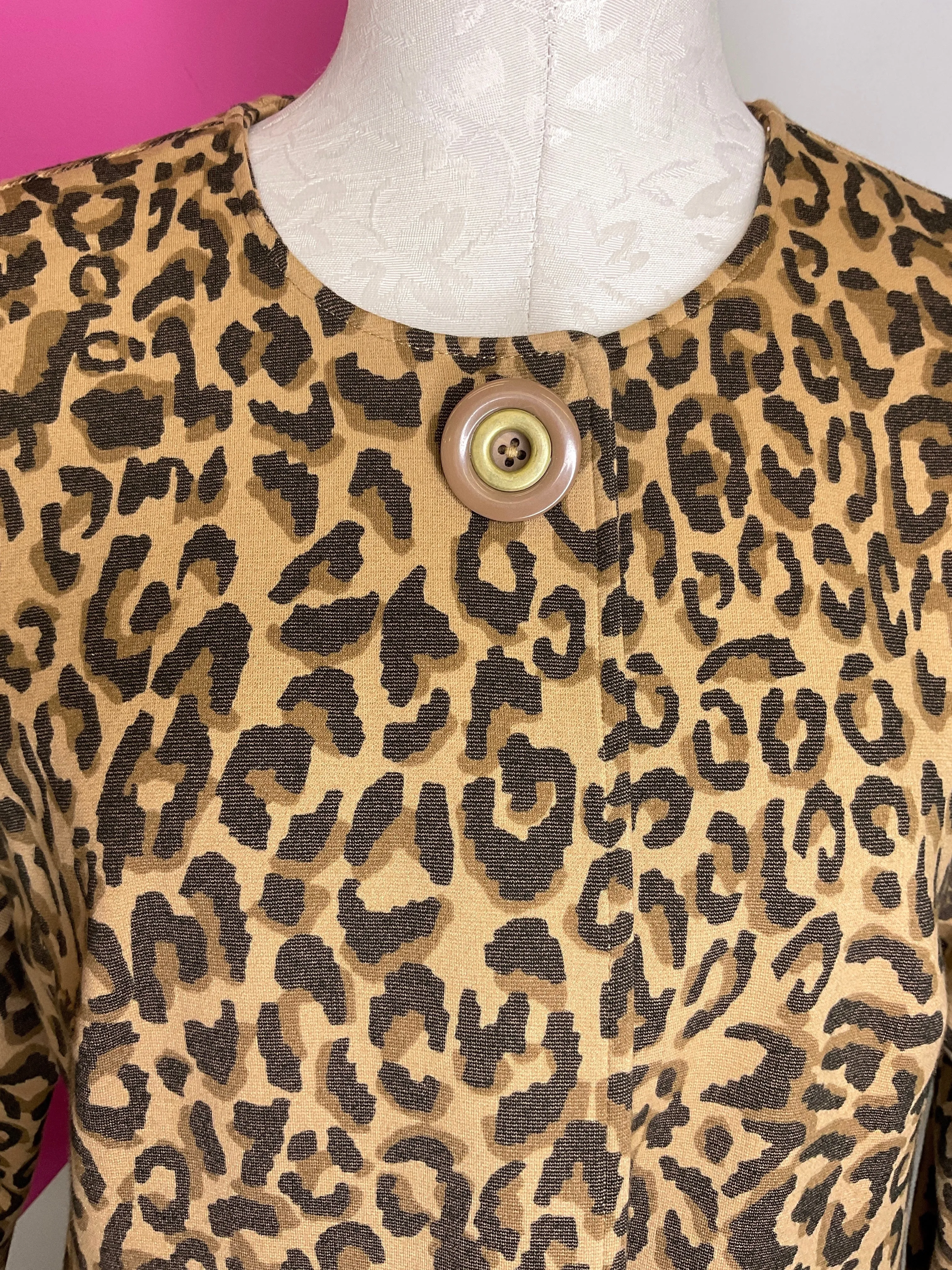 CABI LEOPARD ESTATE JACKET - XS/S