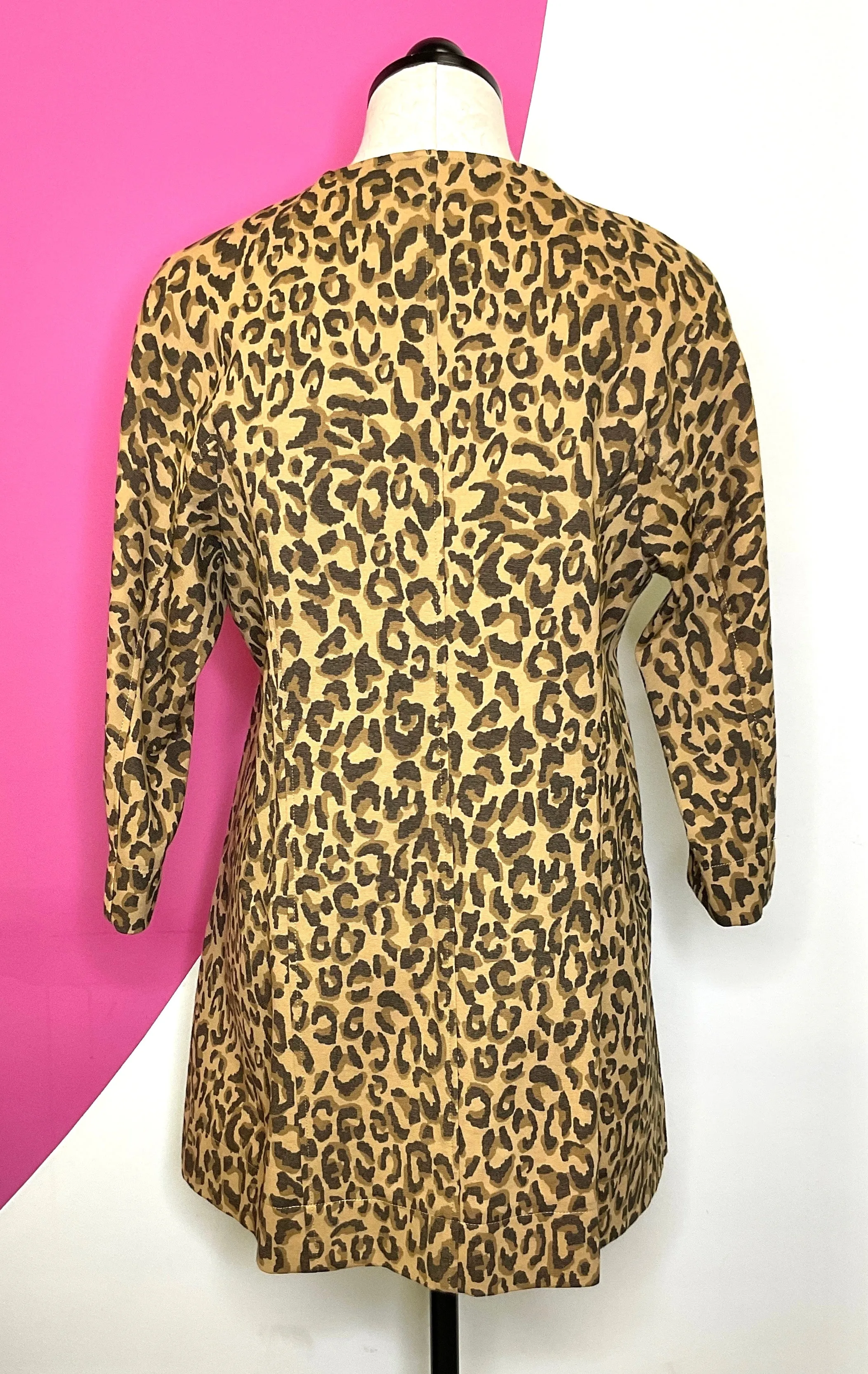 CABI LEOPARD ESTATE JACKET - XS/S