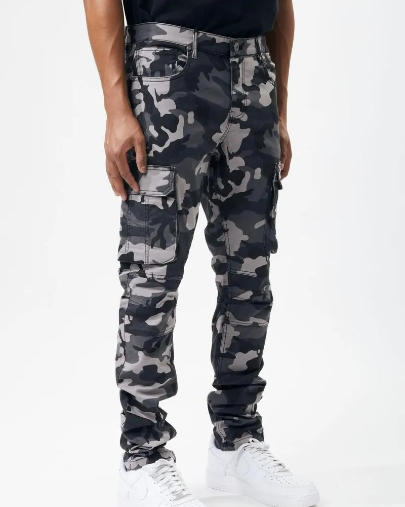 Camo Twill Cargo Pants