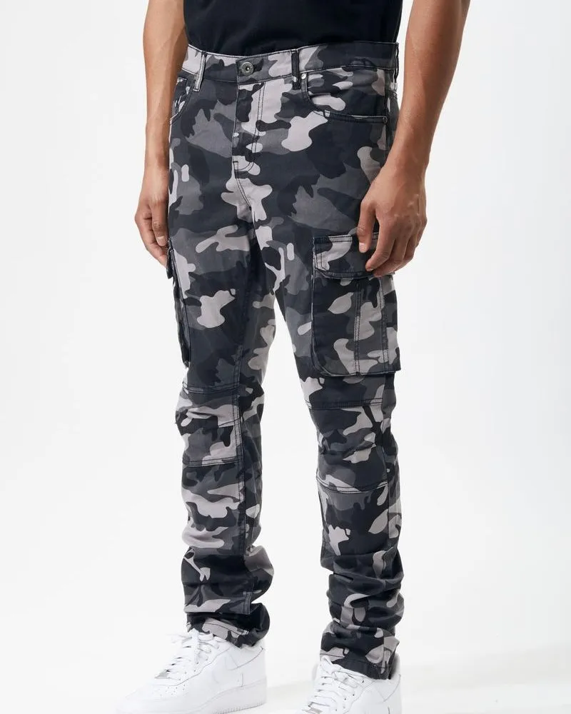 Camo Twill Cargo Pants