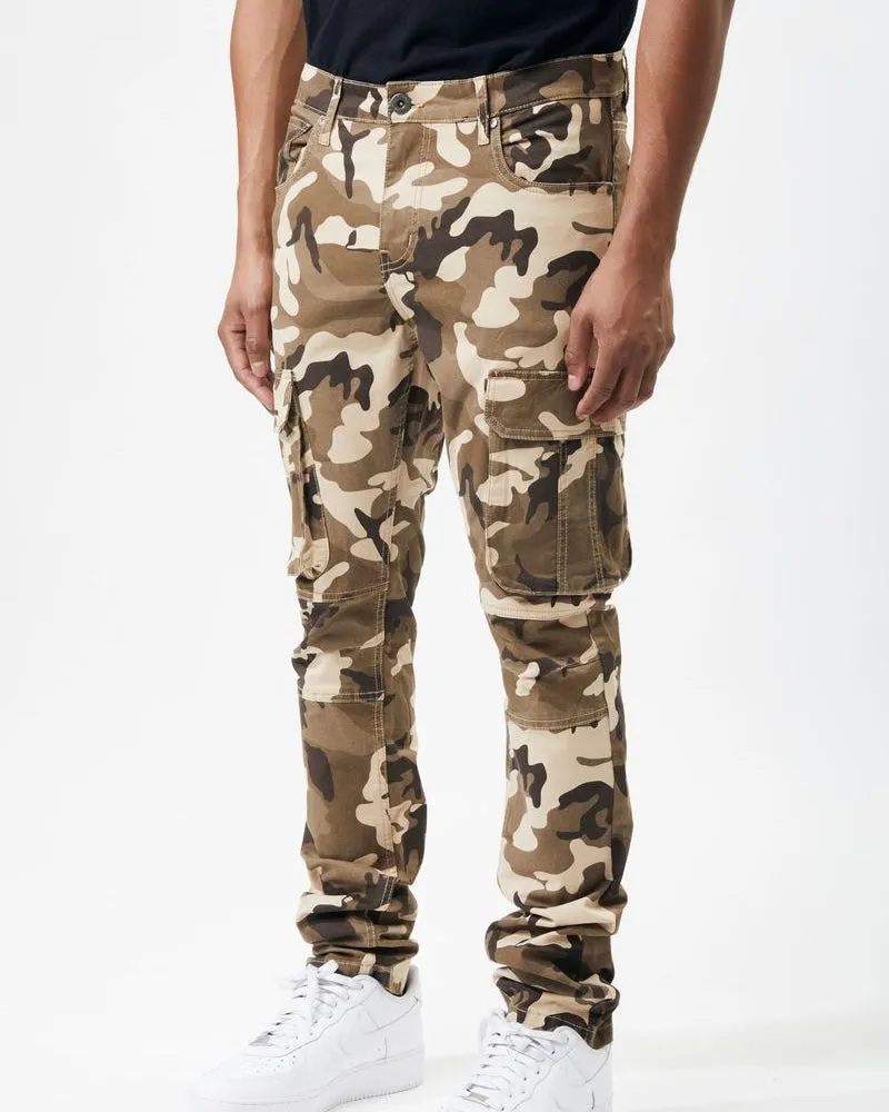 Camo Twill Cargo Pants