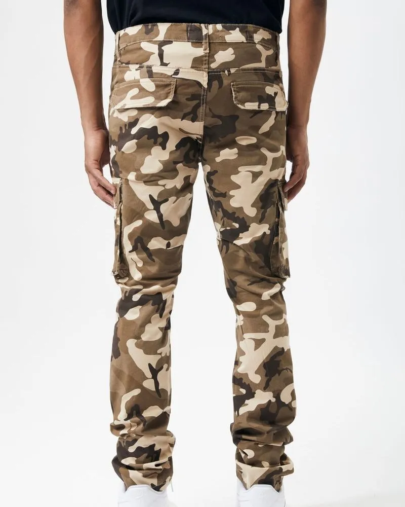 Camo Twill Cargo Pants