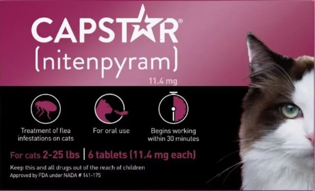 Capstar Flea Oral Treatment for Cats