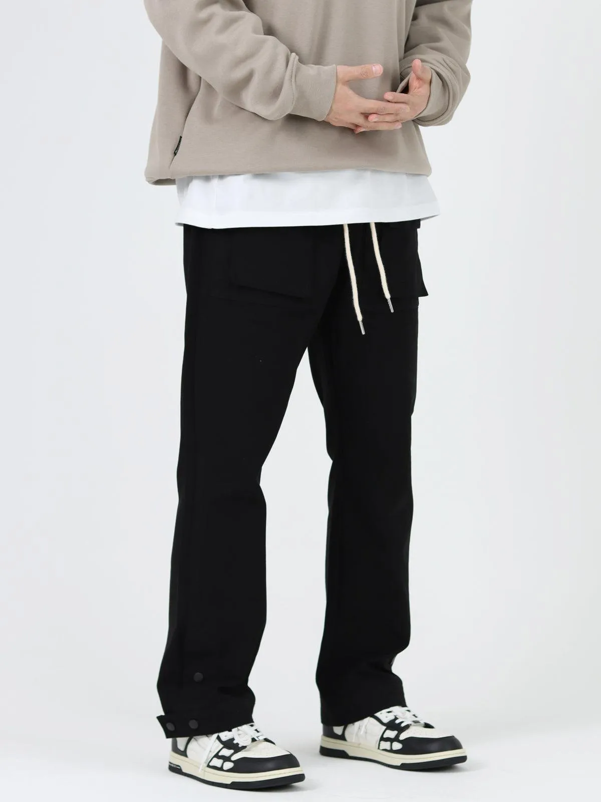 Cargo Button Pants