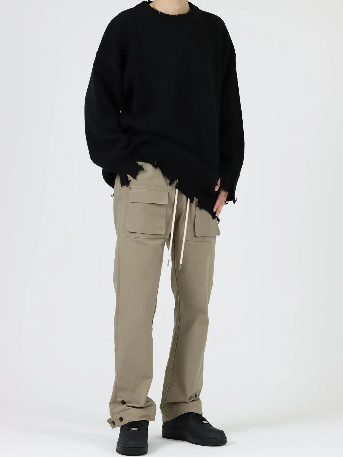 Cargo Button Pants