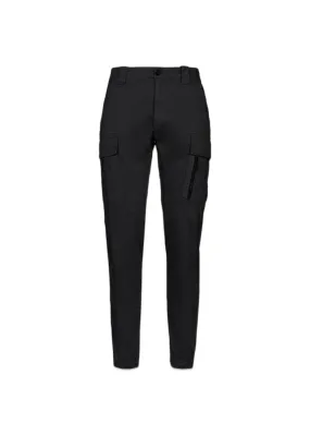 Cargo Pant Satin Stretch - Black