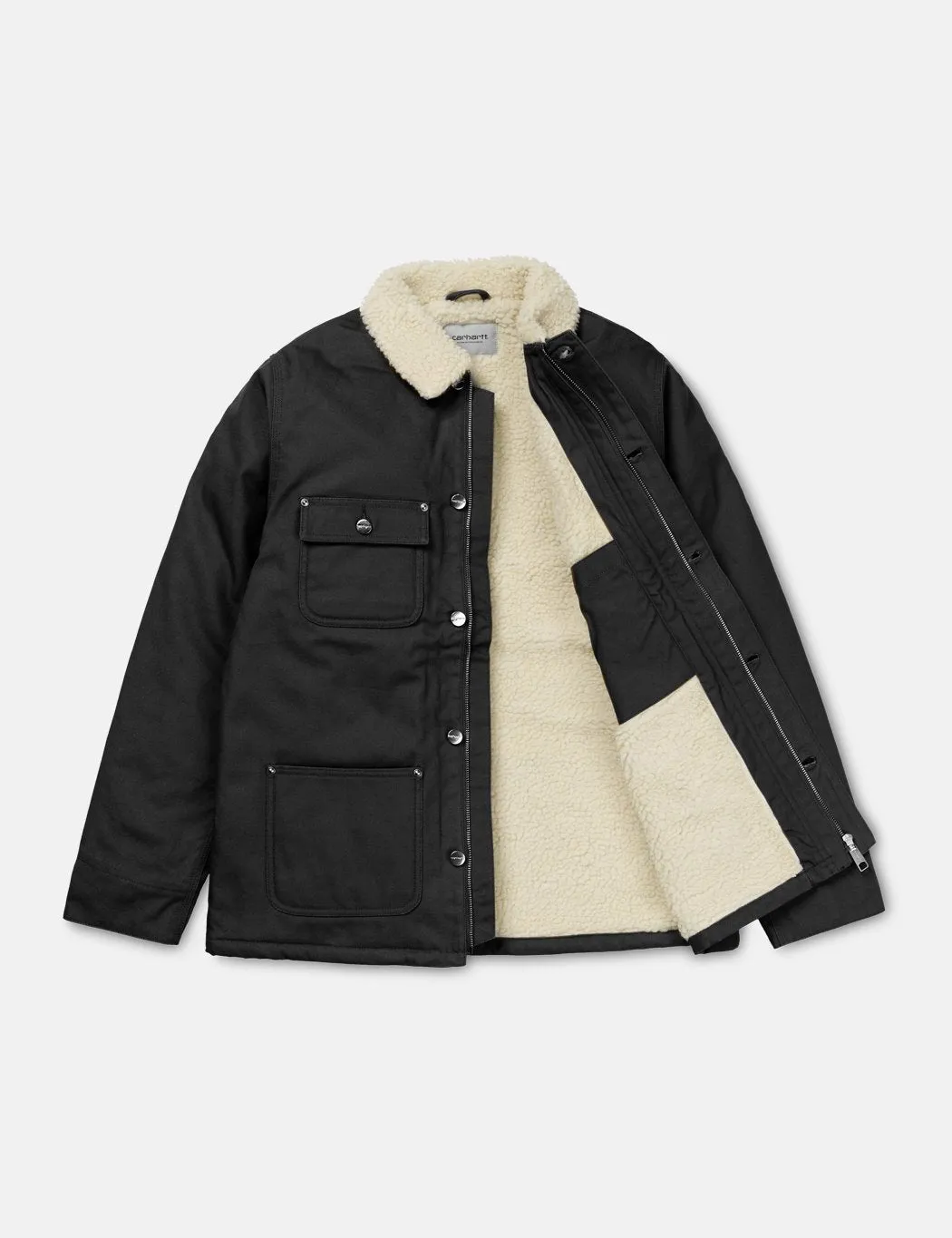 Carhartt-WIP Fairmount Coat - Black Rigid