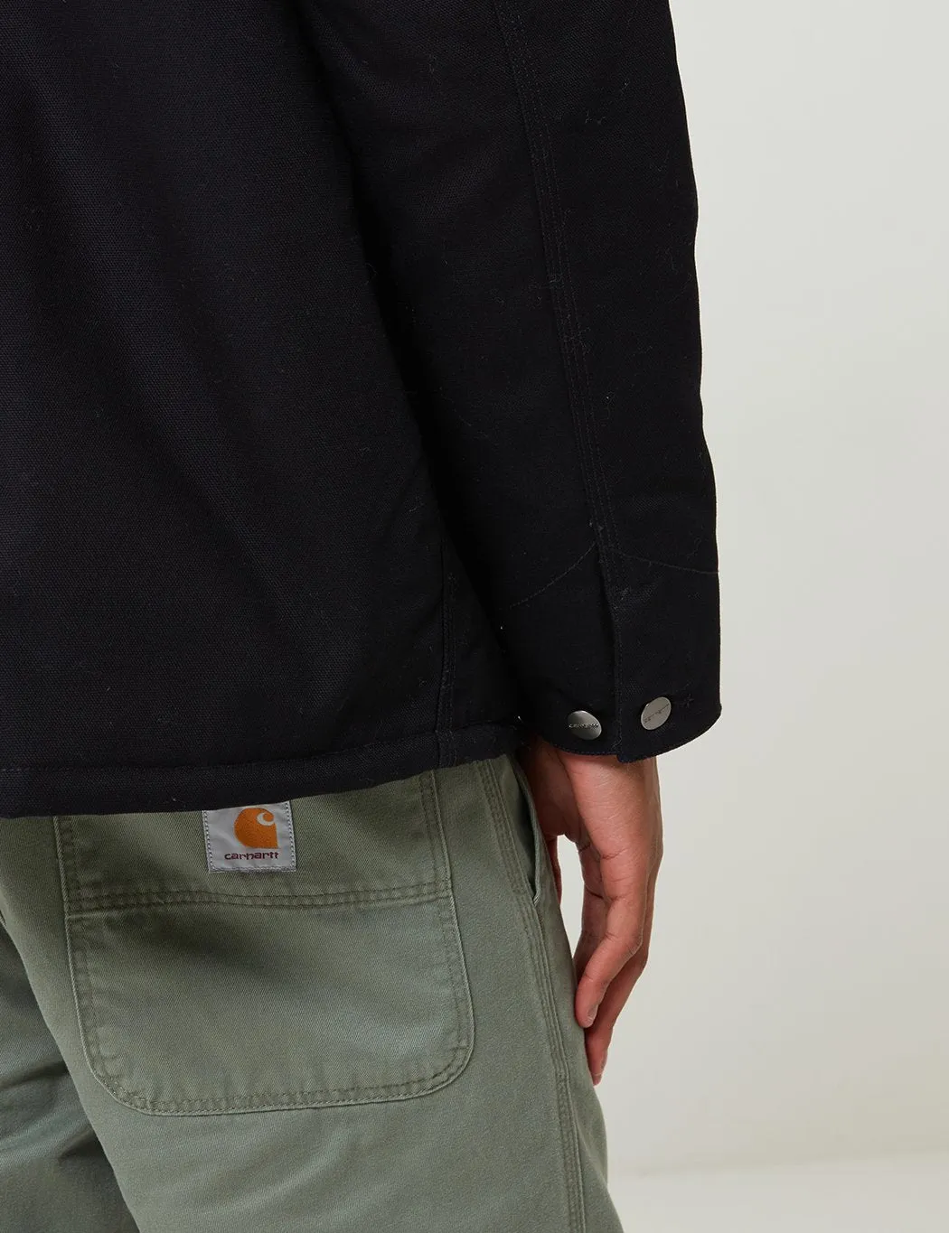 Carhartt-WIP Fairmount Coat - Black Rigid