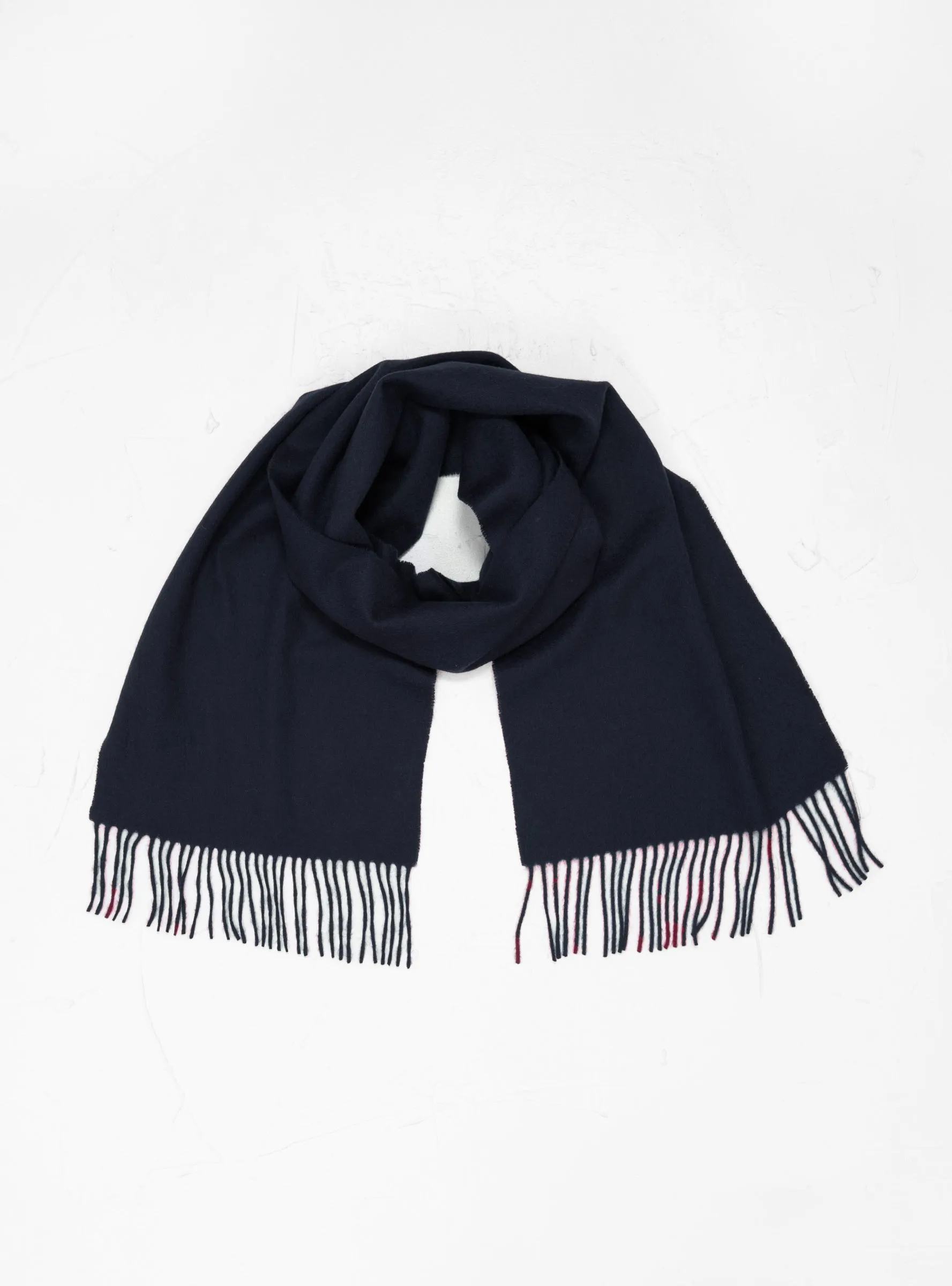 Cashmere Scarf Navy