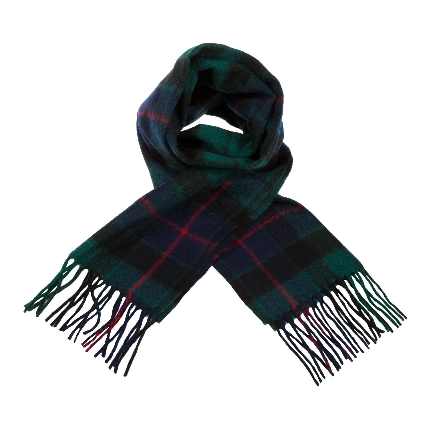 Cashmere Scottish Tartan Clan Scarf  Morrison Green