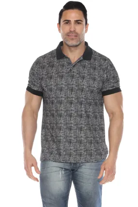 Casual Stylish Textured Polo Shirt