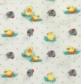 Chicks and Eggs | Bunny Tails | Quilting Cotton