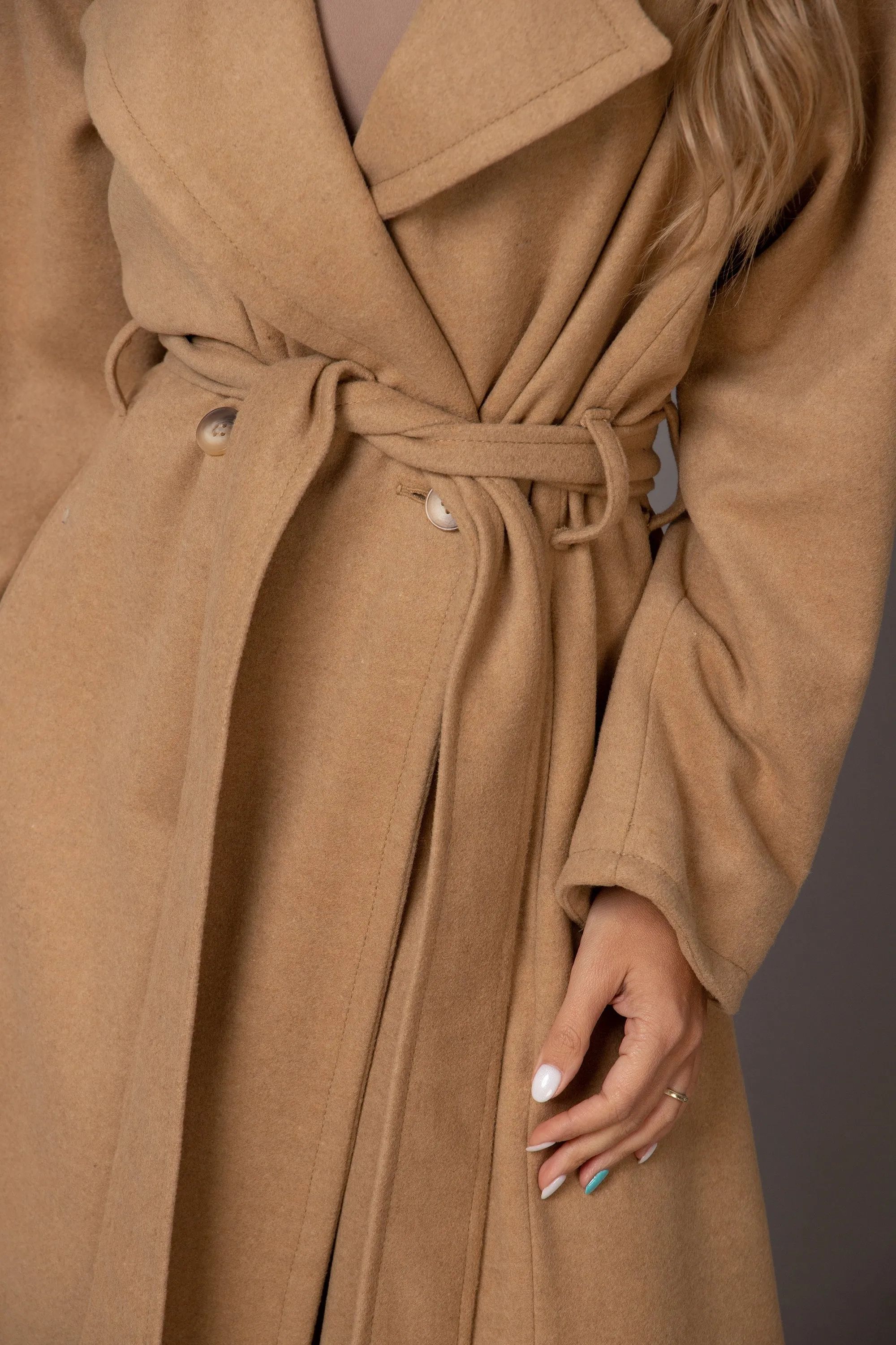 CHUNKY BELTED COAT