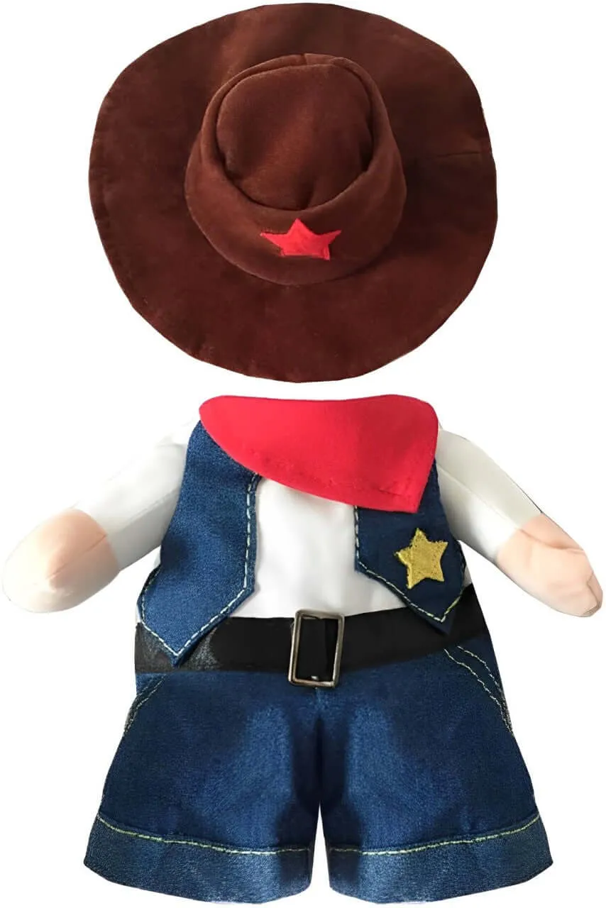 Cowboy Costume for Pet- Funny Dressing Up Jacket and Coat