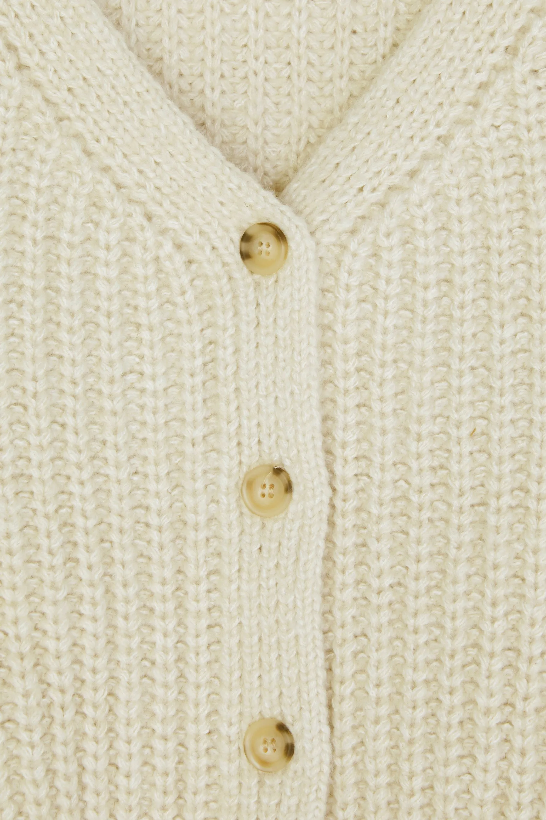 CROPPED BUTTON FRONT CARDIGAN